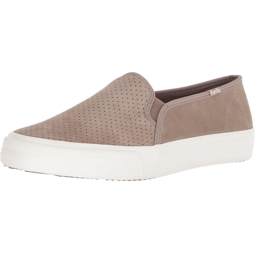Keds women’s double decker suede slip on sneakers